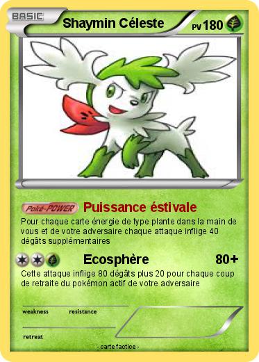 Pokemon Shaymin Céleste