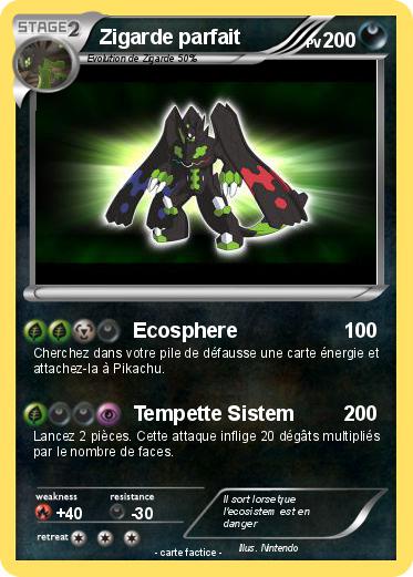 Pokemon Zigarde parfait
