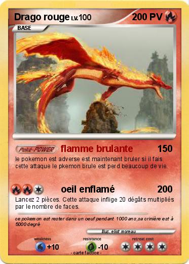 Pokemon Drago rouge