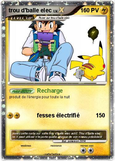 Pokemon trou d'balle elec