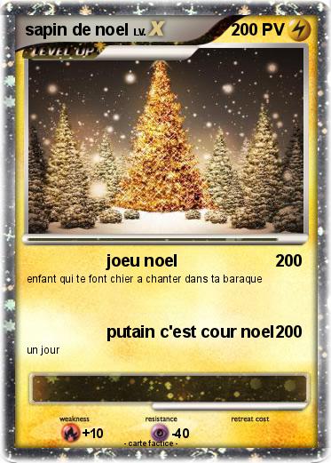 Pokemon sapin de noel