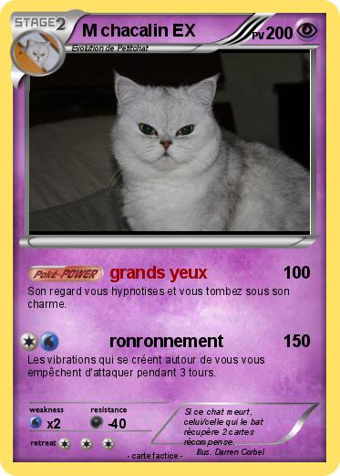 Pokemon M chacalin EX
