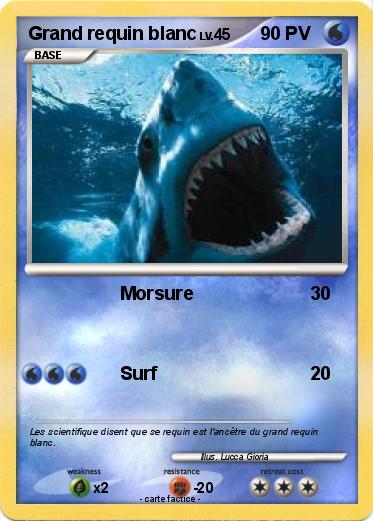 Pokemon Grand requin blanc