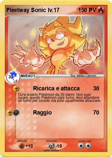 Pokemon Fleetway Sonic lv.17