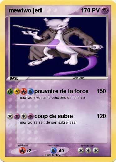 Pokemon mewtwo jedi