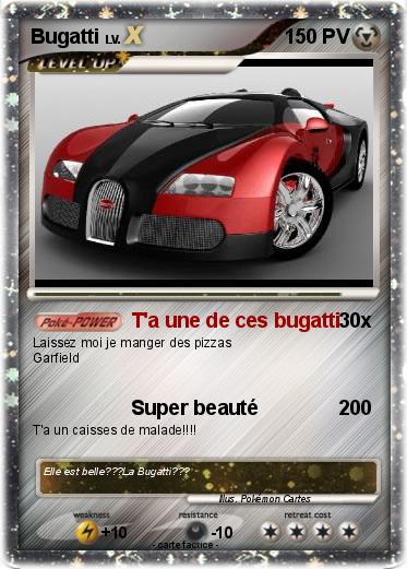 Pokemon Bugatti