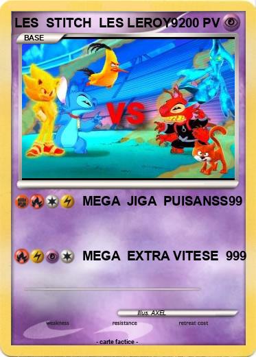 Pokemon LES  STITCH  LES LEROY9