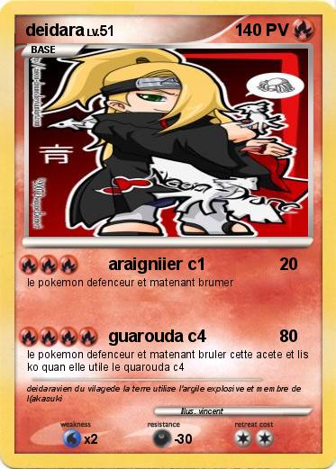Pokemon deidara
