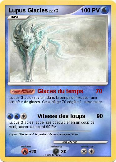 Pokemon Lupus Glacies