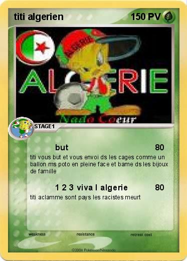 Pokemon titi algerien