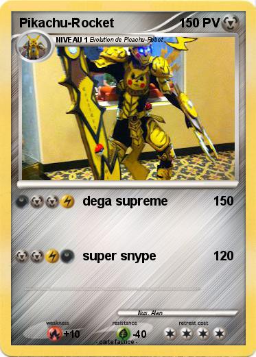 Pokemon Pikachu-Rocket