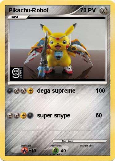 Pokemon Pikachu-Robot