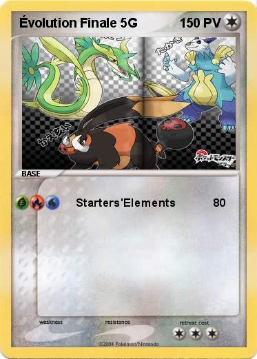 Pokemon Évolution Finale 5G