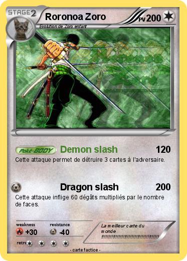 Pokemon Roronoa Zoro