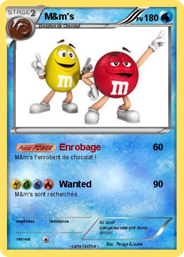 Pokemon M&m's