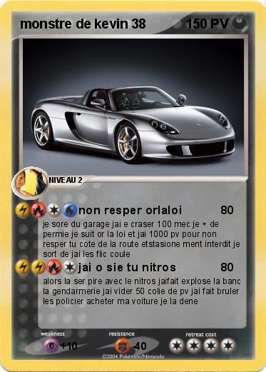 Pokemon monstre de kevin 38 
