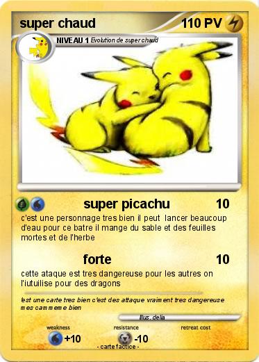Pokemon super chaud