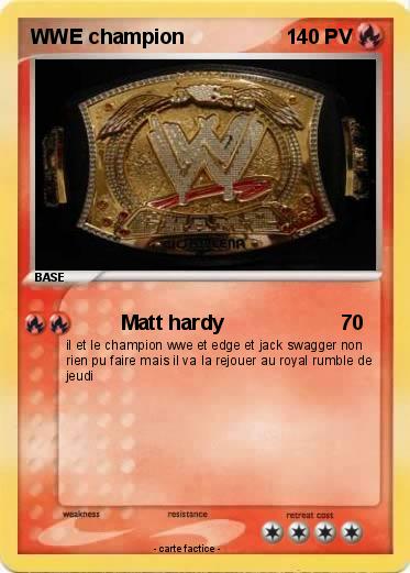 Pokemon WWE champion