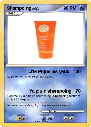 Pokemon Shampoing