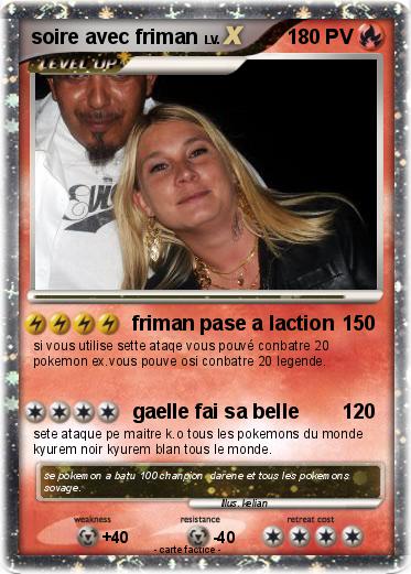 Pokemon soire avec friman