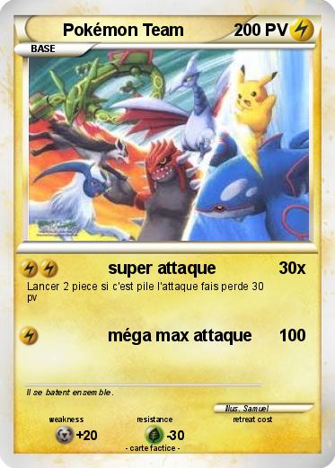 Pokemon Pokémon Team