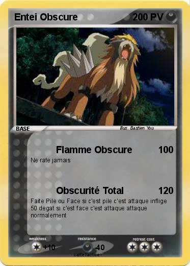 Pokemon Entei Obscure