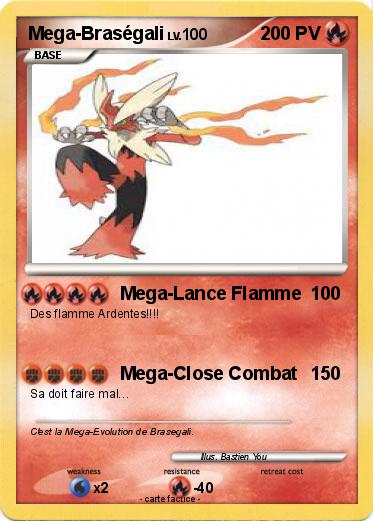 Pokemon Mega-Braségali