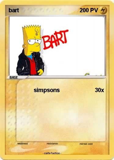 Pokemon bart