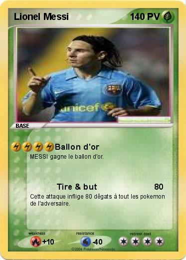 Pokemon Lionel Messi