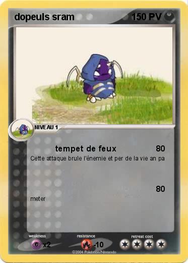 Pokemon dopeuls sram