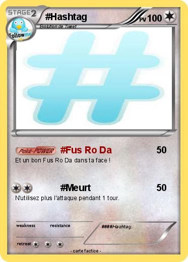 Pokemon #Hashtag