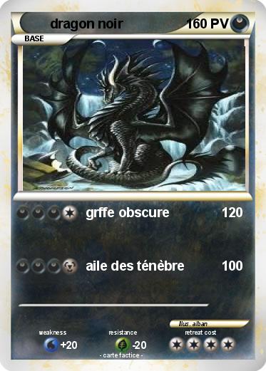 Pokemon dragon noir