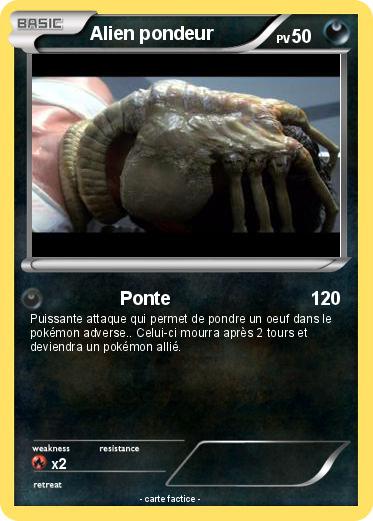 Pokemon Alien pondeur