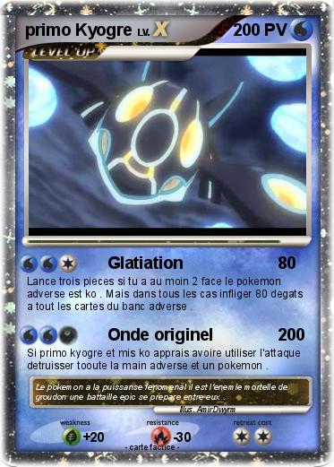 Pokemon primo Kyogre