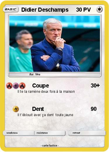 Pokemon Didier Deschamps