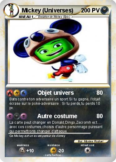 Pokemon Mickey (Universes)
