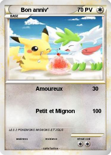 Pokemon Bon anniv'