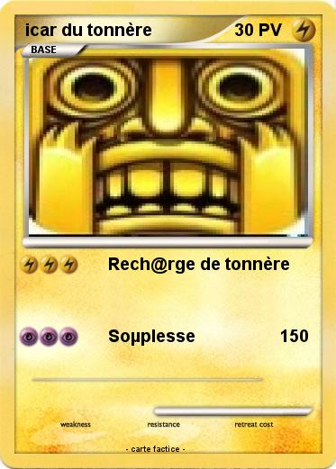 Pokemon icar du tonnère