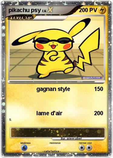 Pokemon pikachu psy