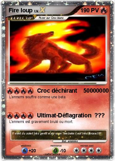 Pokemon Fire loup