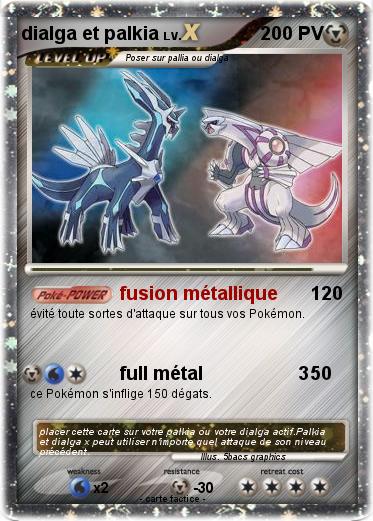 Pokemon dialga et palkia
