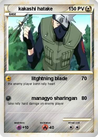 Pokemon kakashi hatake