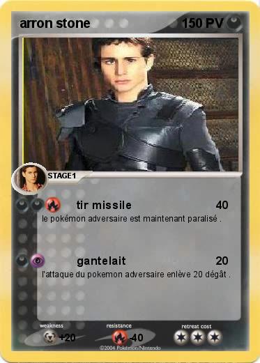 Pokemon arron stone