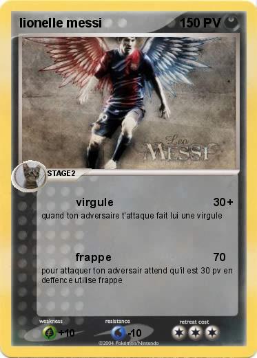 Pokemon lionelle messi