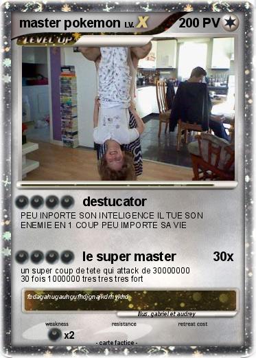 Pokemon master pokemon