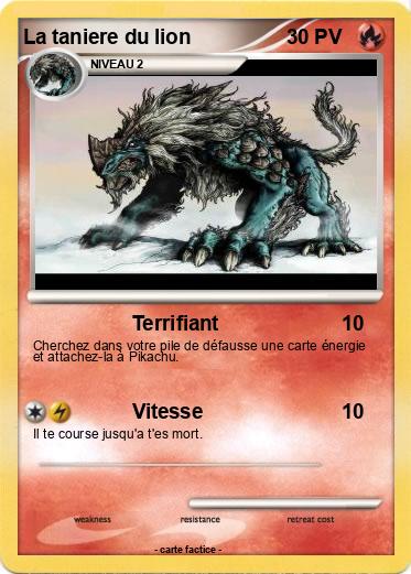 Pokemon La taniere du lion