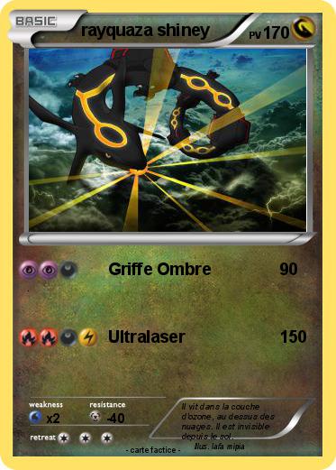 Pokemon rayquaza shiney