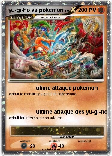 Pokemon yu-gi-ho vs pokemon