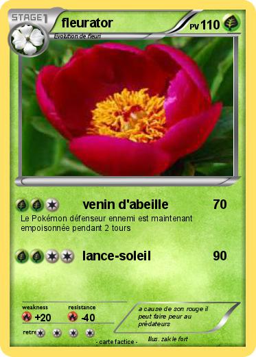 Pokemon fleurator