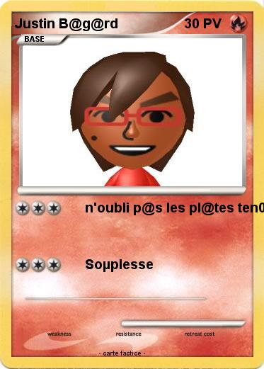 Pokemon Justin B@g@rd